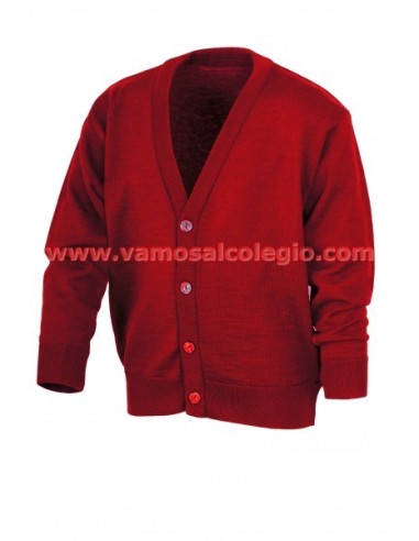 Chaqueta colegial ROJA  30%LANA ¡¡ARTÍCULO EN PROMOCIÓN!!